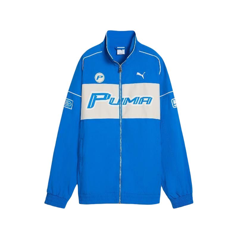 Puma Blue Windproof Breathable Logo Woven Jacket - Sports Lifestyle Series. 631801-58