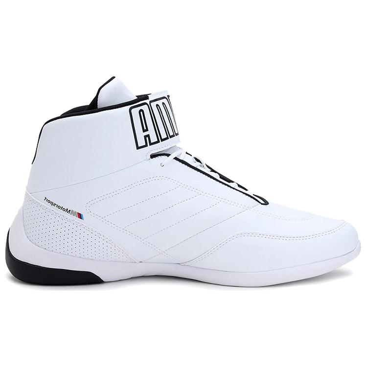 Order Puma BMW M Motorsport Kart Cat III Mid ''Bianco Nero'' 306196-02