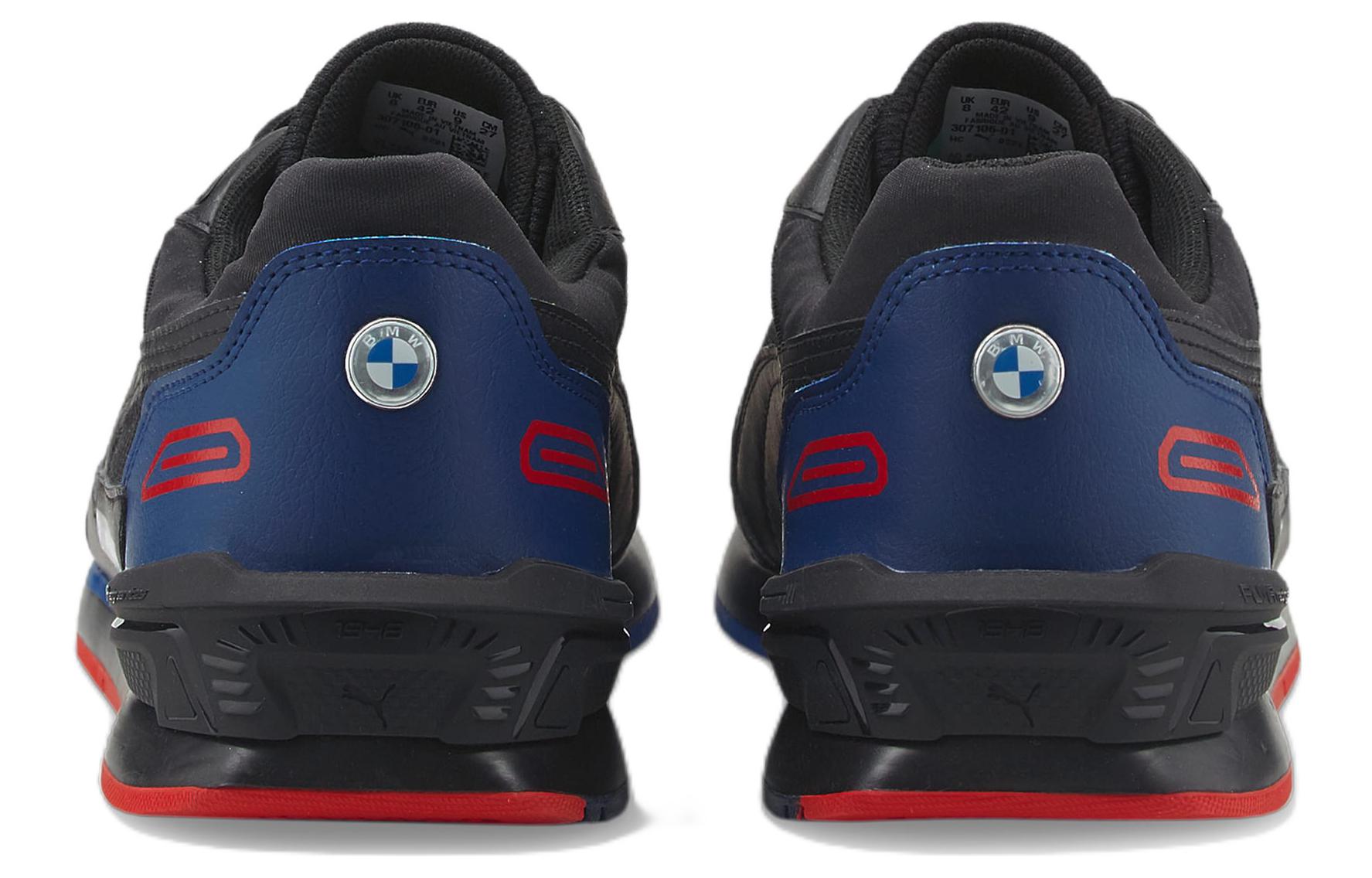 Shop Puma BMW M Motorsport Low Racer 'Black Blue' 307106-01
