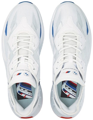 PUMA BMW M 馬術運動 Maco Sl 馬術運動 低筒 跑步鞋 男女同款 白藍紅 Lookbook PUMA BMW M 馬術運動 Maco Sl 馬術運動 低筒 跑步鞋 男女同款 白藍紅