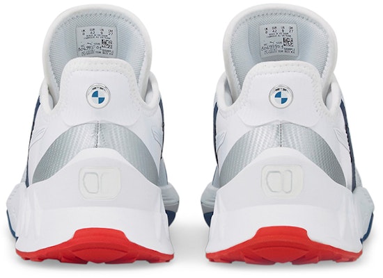 PUMA BMW M 馬術運動 Maco Sl 馬術運動 低筒 跑步鞋 男女同款 白藍紅 Shop PUMA BMW M 馬術運動 Maco Sl 馬術運動 低筒 跑步鞋 男女同款 白藍紅