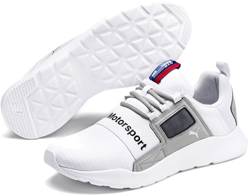 Puma BMW M Motorsport Wired Cage Kasut Larian Rendah Kelabu/Putih 306504-02 Purchase Puma BMW M Motorsport Wired Cage Kasut Larian Rendah Kelabu/Putih 306504-02