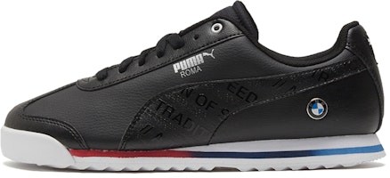 Puma Bmw Mms Roma Low Top Running Shoes Black/White 306638-01 Puma Bmw Mms Roma Low Top Running Shoes Black/White 306638-01