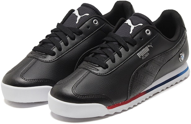 Puma Bmw Mms Roma Low Top Running Shoes Black/White 306638-01 Lookbook Puma Bmw Mms Roma Low Top Running Shoes Black/White 306638-01