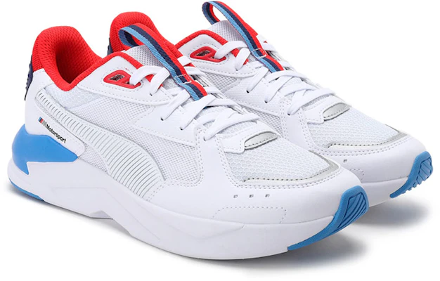 Puma BMW MMS X-Ray Lite Pro 透氣輕便舒適 低筒訓練鞋 白藍紅 Lookbook Puma BMW MMS X-Ray Lite Pro 透氣輕便舒適 低筒訓練鞋 白藍紅