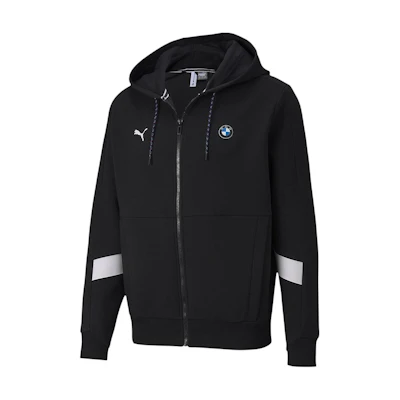 Puma BMW Motorsport Colorblock Hoodie Jacket Men’s Black Breathable Casual 596097-01
