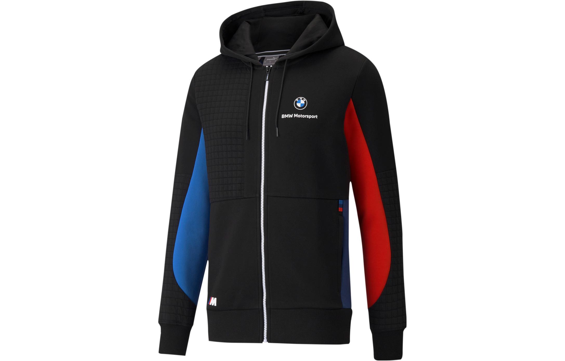 Puma BMW Motorsport Colorblock Hoodie Light Blue 531187-04