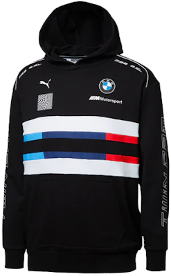 Puma BMW Motorsport 徽標拼接連帽衫 黑色 595181-01 Buy Puma BMW Motorsport 徽標拼接連帽衫 黑色 595181-01