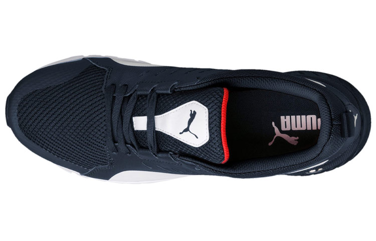 Shop Puma Bmw Motorsport Pitlane Ignite Dual 減震耐磨防滑 低幫訓練鞋 深藍