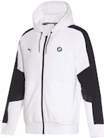 Puma BMW Motorsports Colorblock Hoodie Jacket Black White - 596097-02 Puma BMW Motorsports Colorblock Hoodie Jacket Black White - 596097-02