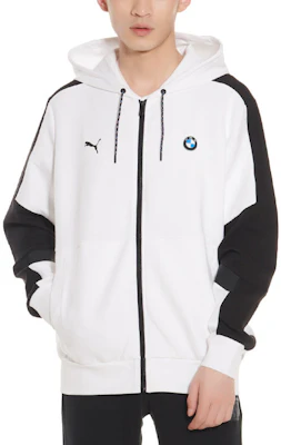 Puma BMW 賽車運動撞色連帽外套 黑白配色 596097-02 Purchase Puma BMW 賽車運動撞色連帽外套 黑白配色 596097-02