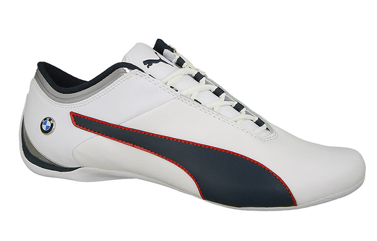 Lookbook Puma Bmw Ms Future Cat Mu 輕便透氣 低筒休閒訓練鞋 白