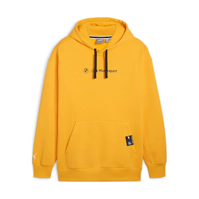 Puma BMW Series Yellow Hoodie - Solid Color Casual Loose Fit 624159-06
