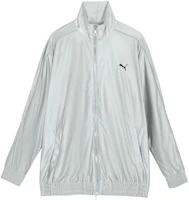 Puma Borussia Dortmund T7 Oversized Metallic Track Jacket Grey Unisex Casual Wear 627195-01 Puma Borussia Dortmund T7 Oversized Metallic Track Jacket Grey Unisex Casual Wear 627195-01