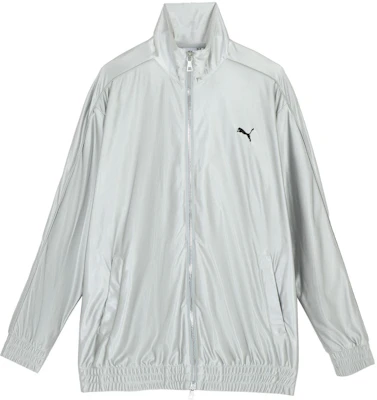 Puma 多特蒙德T7金屬感灰色運動外套 灰 男女休閒外套 627195-01 Order Puma 多特蒙德T7金屬感灰色運動外套 灰 男女休閒外套 627195-01