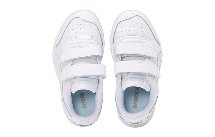 Lookbook 中童 PUMA Ralph Sampson Lo 休閒 低筒 兒童板鞋 白色