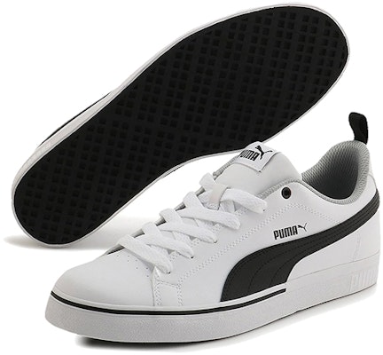 彪马 Break Point Vulc 白/黑色休闲滑板鞋 372290-02 Lookbook 彪马 Break Point Vulc 白/黑色休闲滑板鞋 372290-02