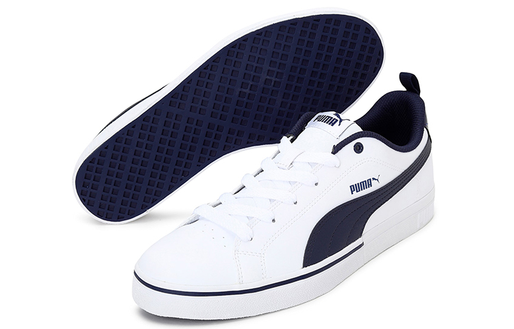 Purchase Puma Break Point Vulc 'Putih Biru Gelap' 372290-03