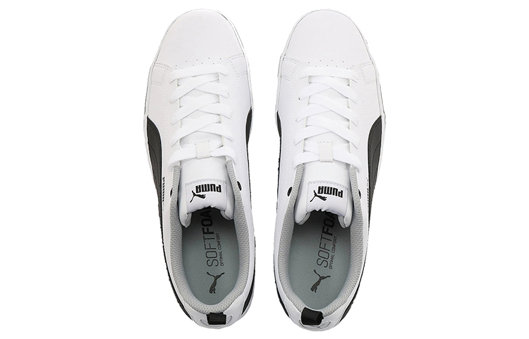 Lookbook Puma Break Point Vulc Sepatu Kasual Papan Putih/Hitam 372290-02