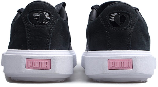 PUMA Breaker Valentine 低幫 板鞋 男女同款 黑白 Shop PUMA Breaker Valentine 低幫 板鞋 男女同款 黑白