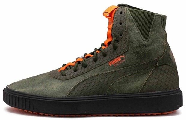 PUMA Breaker Hi Fight or Flight 休閒 平衡包覆性 高筒 滑板鞋 男款 綠 Buy PUMA Breaker Hi Fight or Flight 休閒 平衡包覆性 高筒 滑板鞋 男款 綠