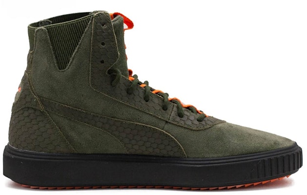 PUMA Breaker Hi Fight or Flight 休閒 平衡包覆性 高筒 滑板鞋 男款 綠 Order PUMA Breaker Hi Fight or Flight 休閒 平衡包覆性 高筒 滑板鞋 男款 綠