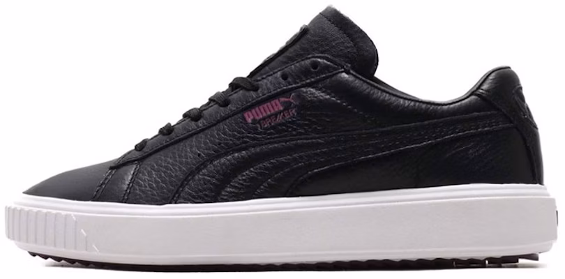 Puma Unisex Breaker Leather Sneakers Black 366620-01 Buy Puma Unisex Breaker Leather Sneakers Black 366620-01