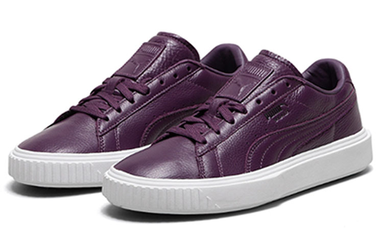 Lookbook Puma Breaker Cuir Chaussures de Skate Violet 366620-02