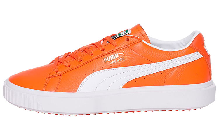Puma Breaker Leather Orange/ 'White' 366078-05