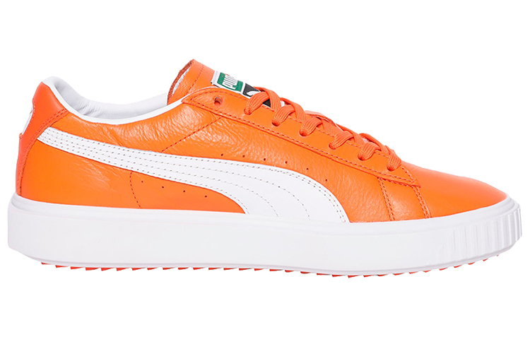 Order Puma Breaker Leder Orange/Weiß 366078-05