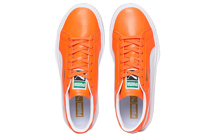 Lookbook Puma Breaker Leder Orange/Weiß 366078-05