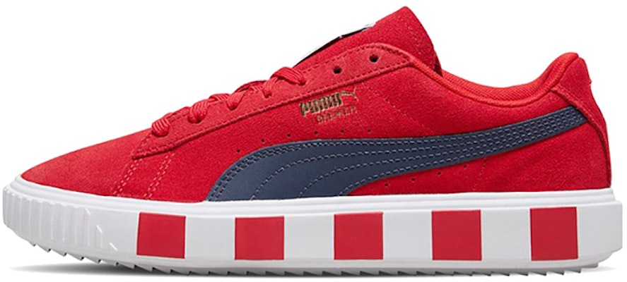 Puma Breaker Racing 復古低筒休閒板鞋 男女同款 白紅 Buy Puma Breaker Racing 復古低筒休閒板鞋 男女同款 白紅