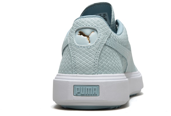 Puma Breaker Suede 耐磨低筒滑板鞋 淺藍 Shop Puma Breaker Suede 耐磨低筒滑板鞋 淺藍