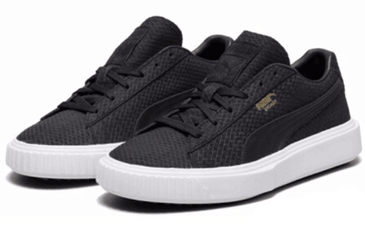 Lookbook Puma Breaker Suede Schwarz/Weiß 366077-01