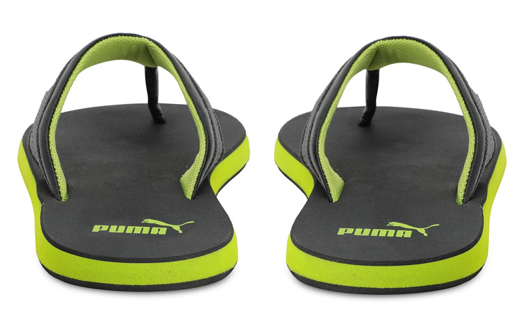 Shop Puma Breeze Duo Idp Slides 'Black Green' 339841-03