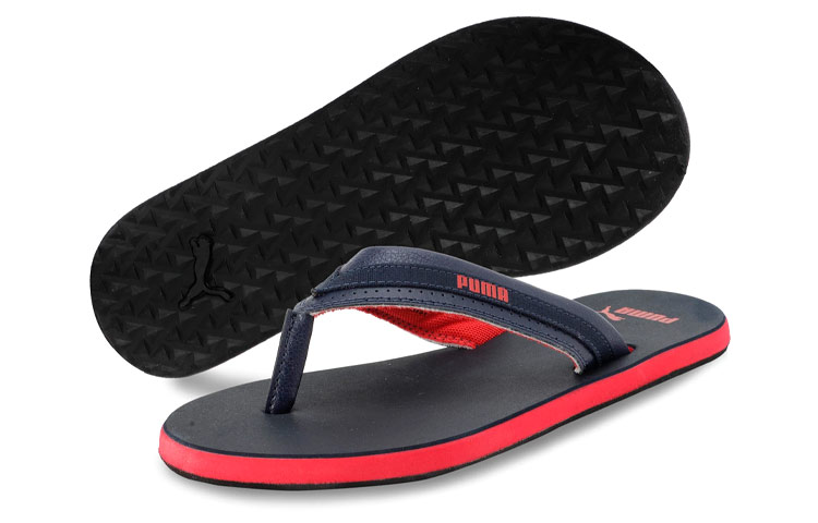 Shop Puma Breeze Duo Idp Slides 'Black Red' 339841-01