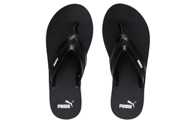 Shop Puma Breeze Duo Idp Slides 'Black White' 339841-02