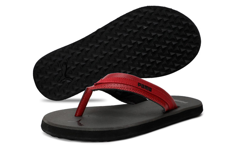 Shop Puma Breeze Duo IDP Slides 'Red Black' 339841-05