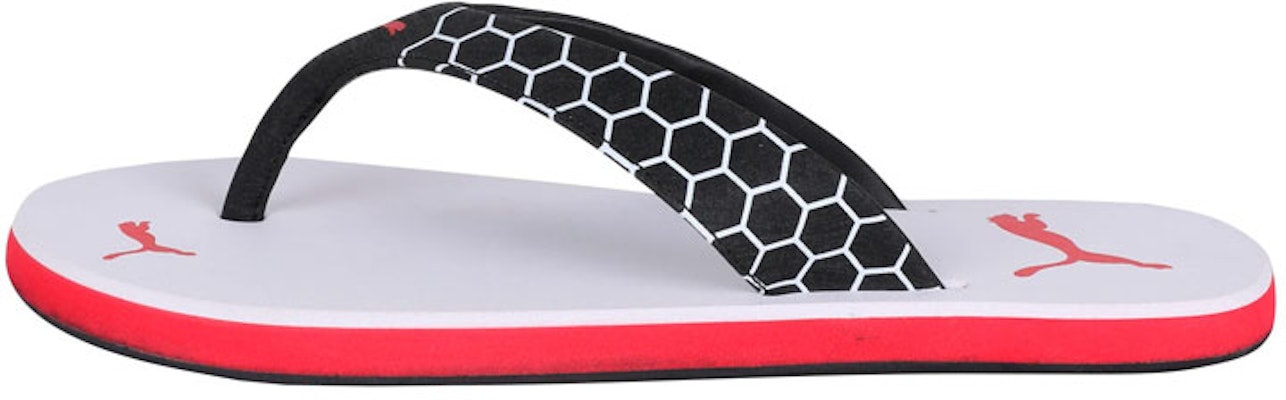 Puma Breeze Graphic IDP Flip-Flops 'White Red' 368332-04 Buy Puma Breeze Graphic IDP Flip-Flops 'White Red' 368332-04