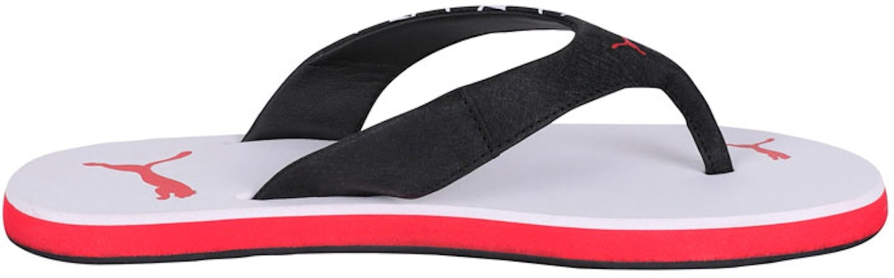 Puma Breeze Graphic IDP Flip-Flops 'White Red' 368332-04 Order Puma Breeze Graphic IDP Flip-Flops 'White Red' 368332-04