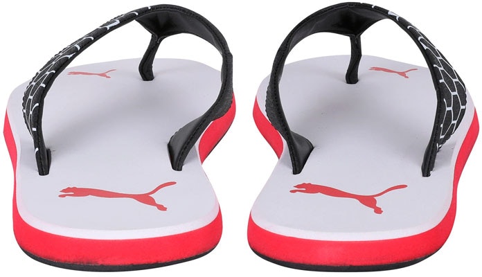Puma Breeze Graphic IDP Flip-Flops 'White Red' 368332-04 Shop Puma Breeze Graphic IDP Flip-Flops 'White Red' 368332-04