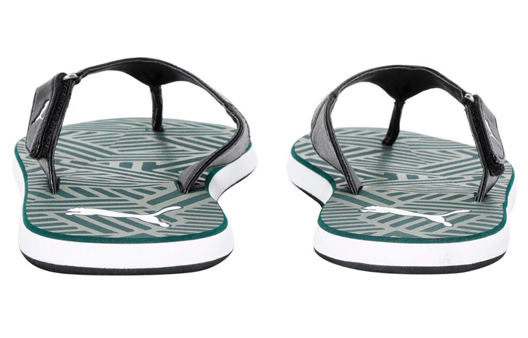 Lookbook Puma Breeze Slides 'Green Black' 370892-02