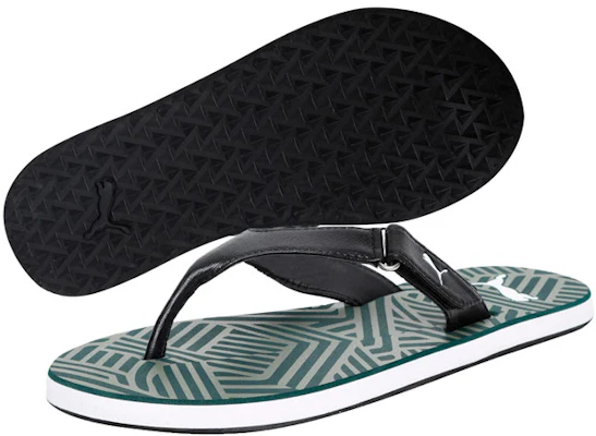 Puma Breeze Slides 'Green Black' 370892-02 Shop Puma Breeze Slides 'Green Black' 370892-02