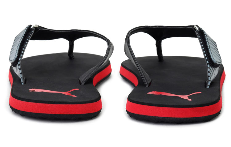 Shop Puma Breeze Star V1 Slides 'Black Red' 380277-02