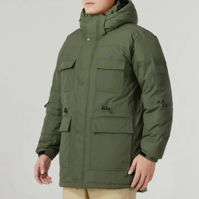Puma Brenner 防風多口袋外套 男女款 軍綠色長袖 539760-95 Purchase Puma Brenner 防風多口袋外套 男女款 軍綠色長袖 539760-95