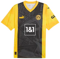Puma BVB SS24 Dortmund Special Edition Soccer Jersey Black/Yellow 777069-01 Puma BVB SS24 Dortmund Special Edition Soccer Jersey Black/Yellow 777069-01