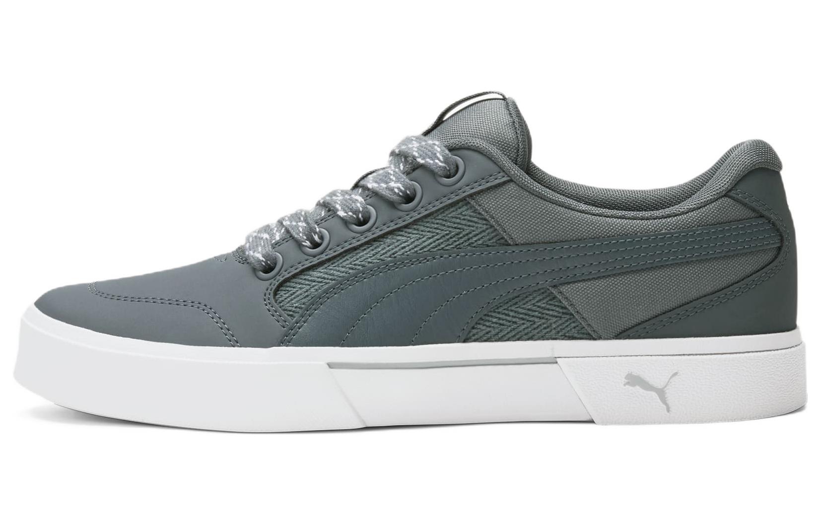 Puma C-Rey Atypical Casual Skateboarding Shoes Unisex Blue White 385581-03