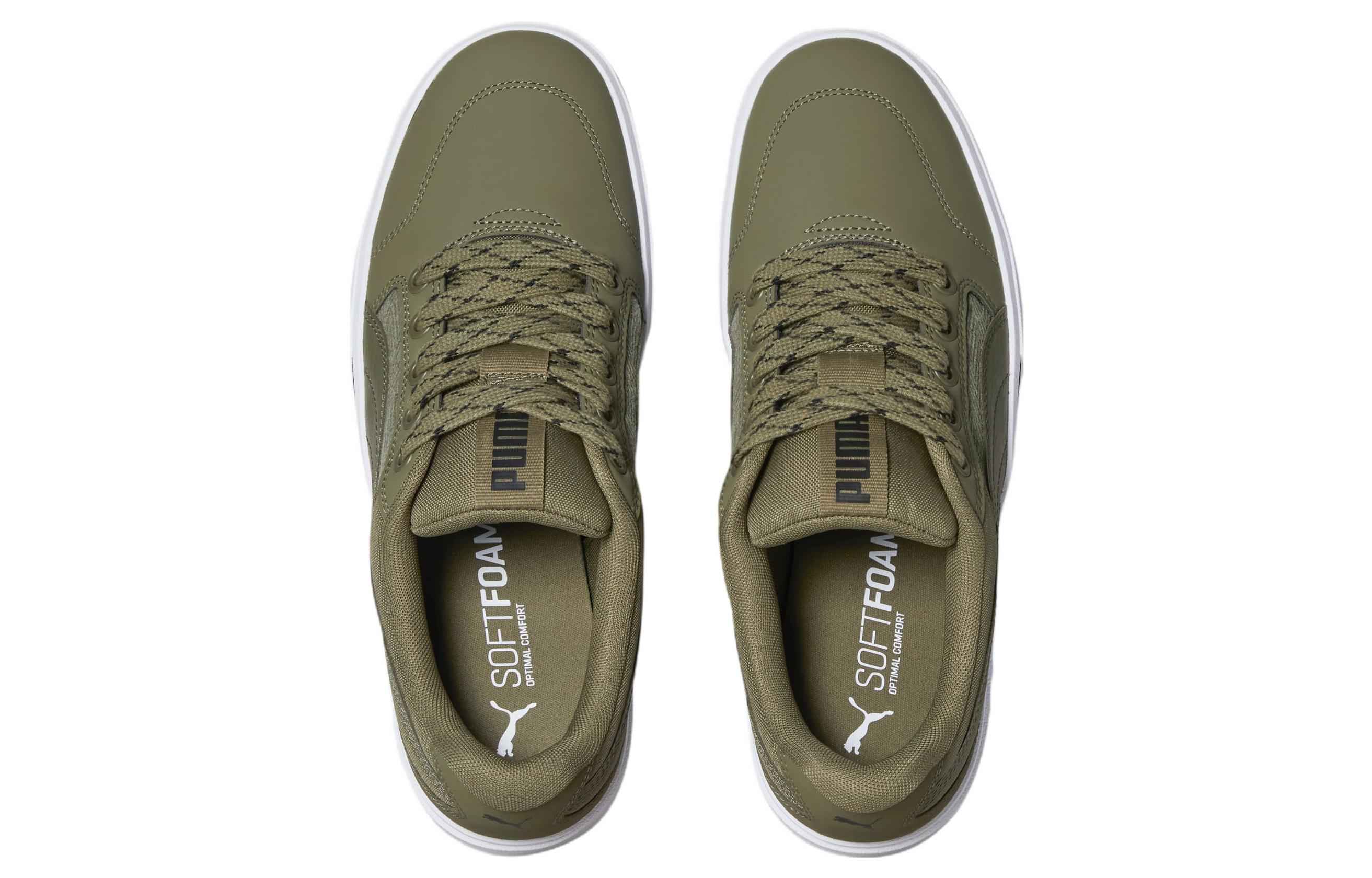 Lookbook Puma C-Rey Atypisch Skate Schuhe Unisex Olivgrün 385581-01