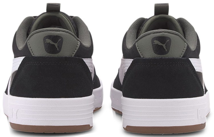 Shop Puma C-Skate Sneakers Black/White 373029-03