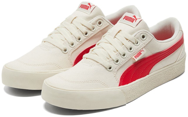 Puma C-skate Vulc Sneakers Beige/Red 374901-04 Lookbook Puma C-skate Vulc Sneakers Beige/Red 374901-04